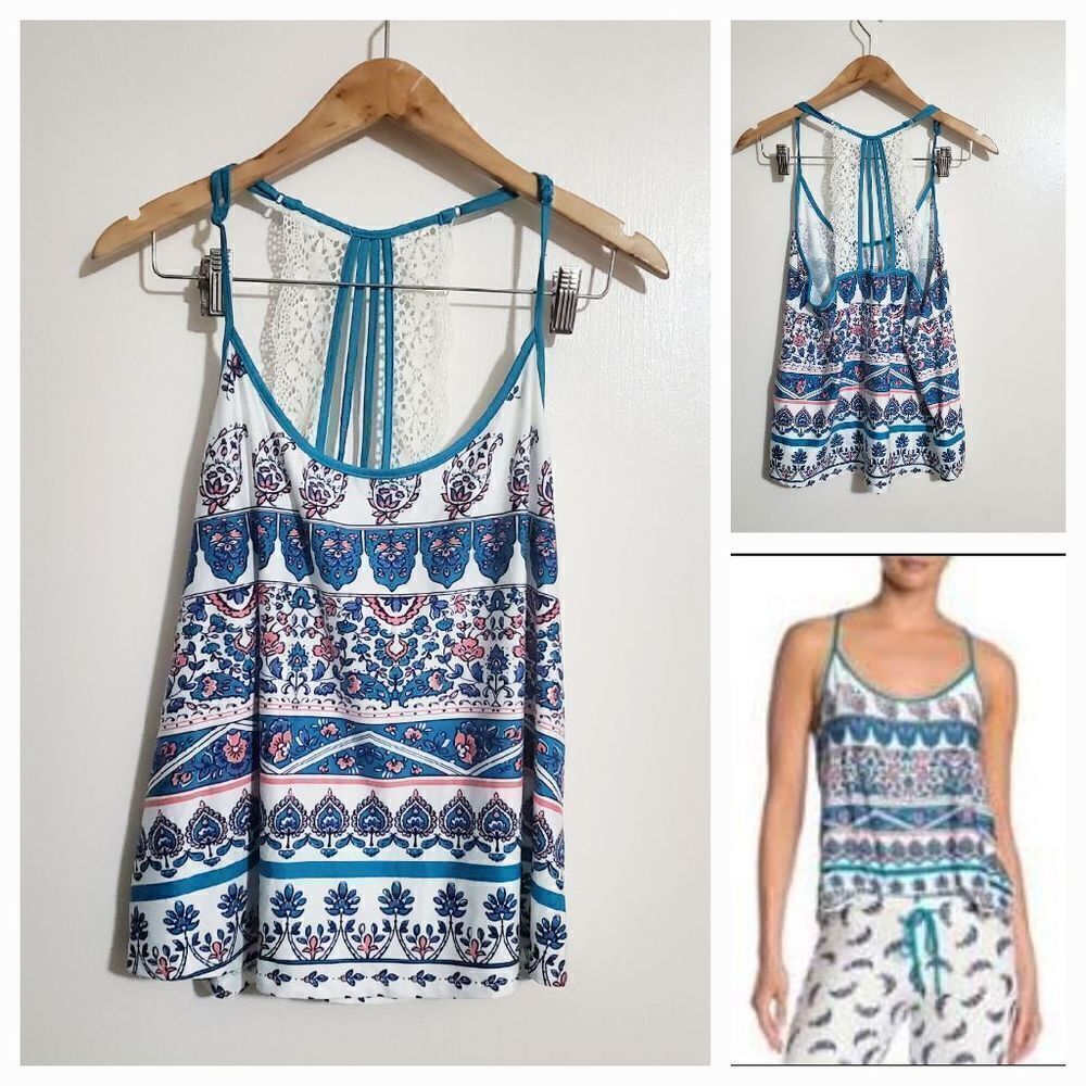 In bloom by Jonqiil Pijama Top Size Large